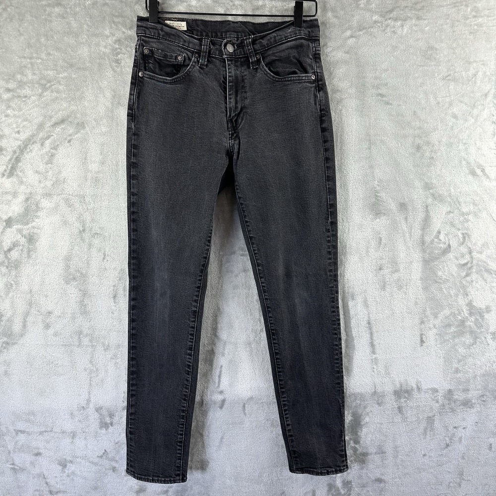 Levi's Premium 531 Jeans Men's 29 x 29 Black Denim Athletic Slim Fit Flex